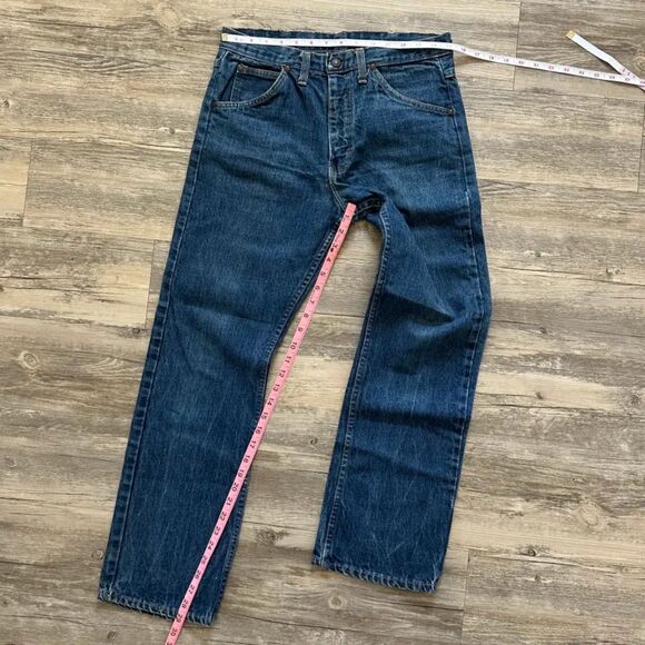 Vintage 50s JC Penney Denim Jeans Size 30x29 - Picture 7 of 7